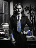 Skinny Tie in Brocade