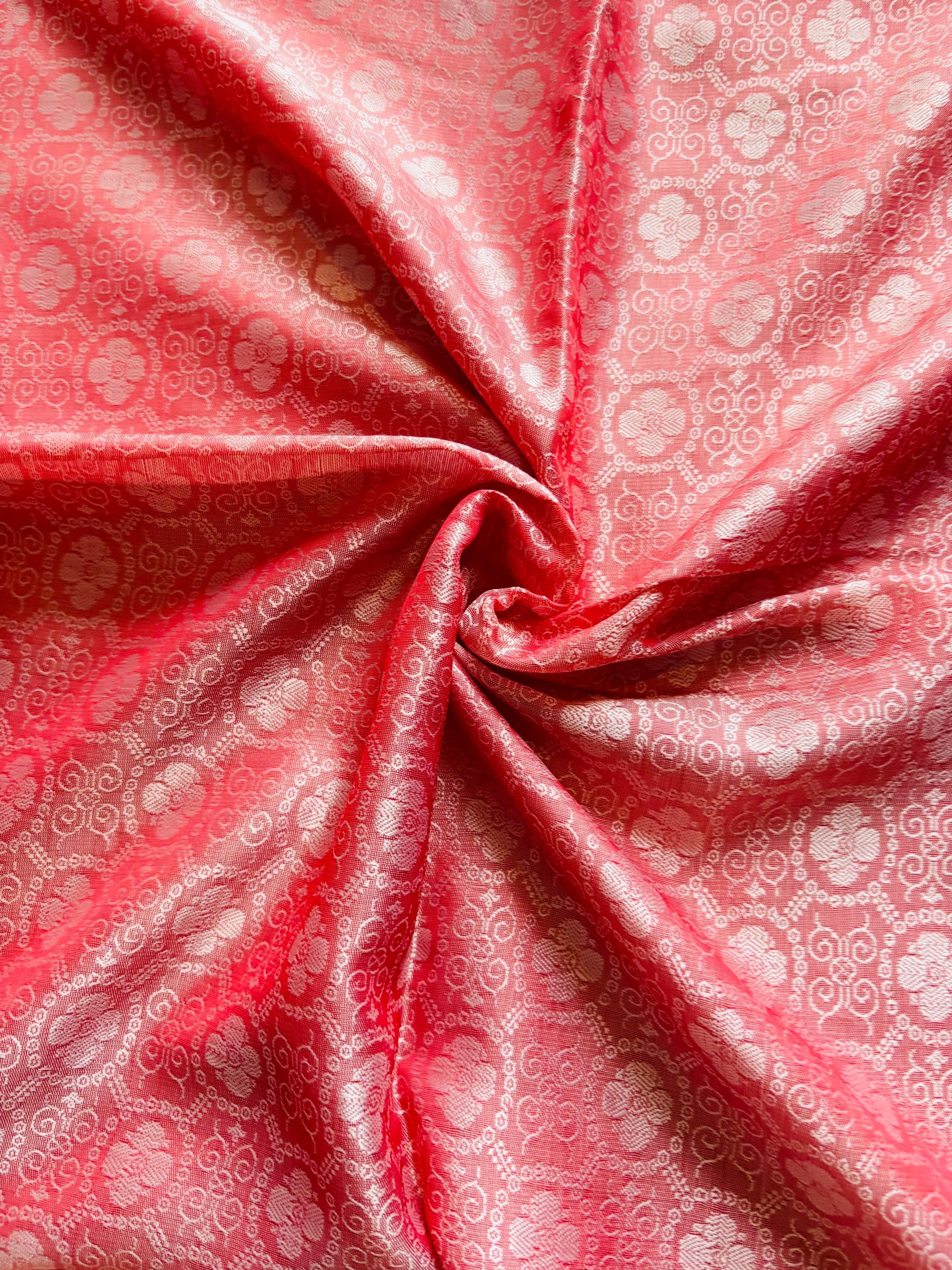 Silk Scarf Shawl, Benarasi Handwoven Lightweight Dual-Colored Wrap for Women, Gift